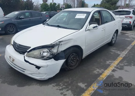 2004 Toyota Camry Le V6 из США, поврежденный, VIN 4T1BF30K54U078262